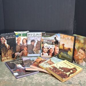 3 Horse VHS, 3 Horse DVD'S, 5 Horse Books